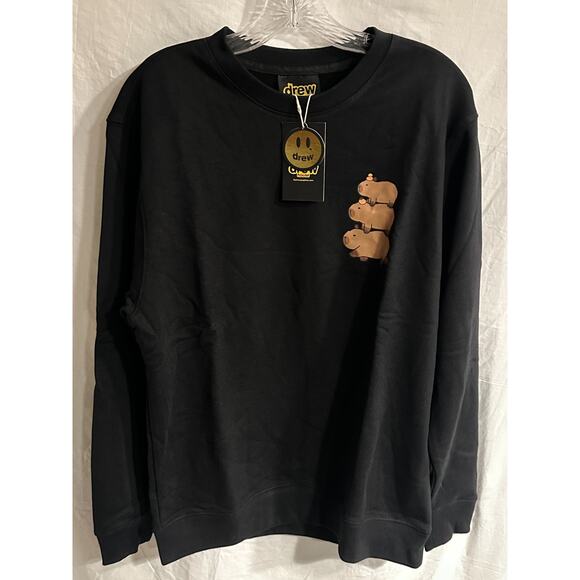 drew house Black Sweatshirt - Picture 1 of 3